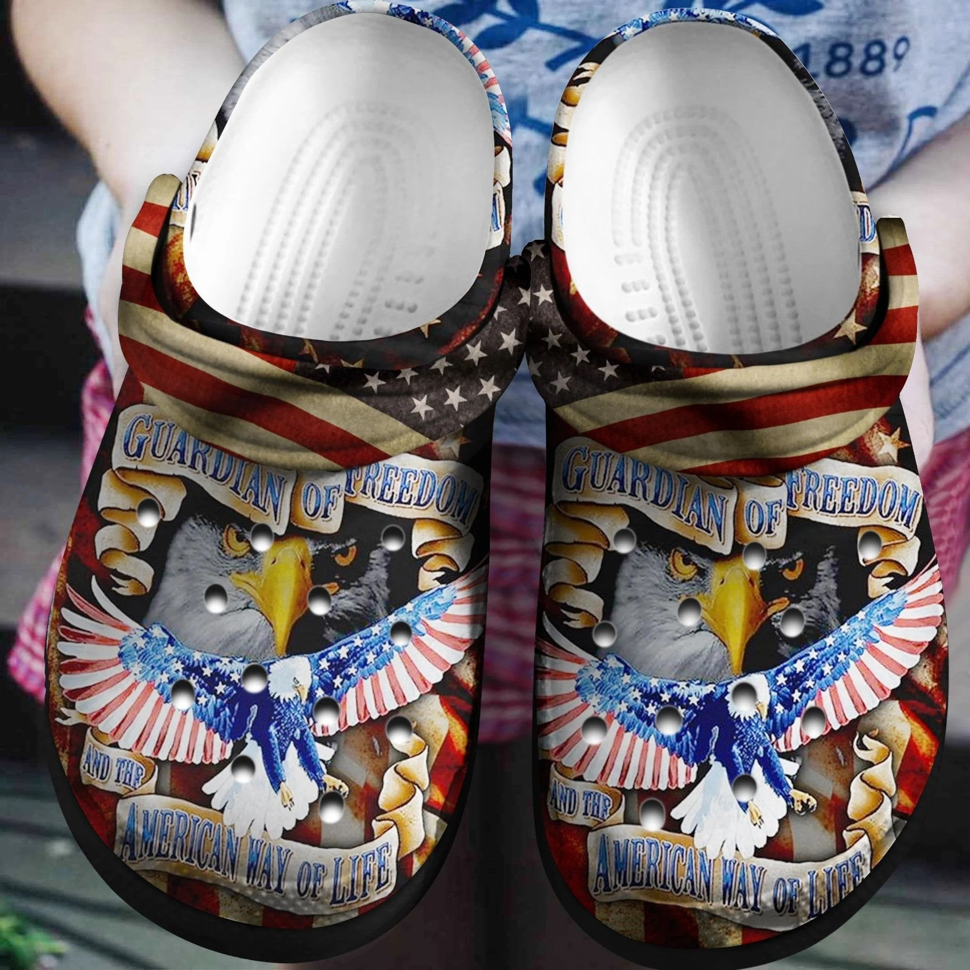 Eagle Independent Day Shoes American Way Of Life Gift