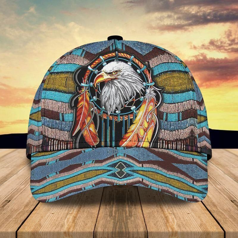 Eagle Indian Native Vintage Classic Cap Baseball Cap For Friends Trucker Hats Custom Hats Gifts For Men & Women