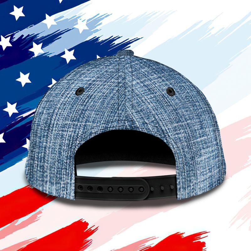 Eagle U.S.A Blue Classic Cap Baseball Cap Trucker Hats Custom Hats Gifts For Men & Women