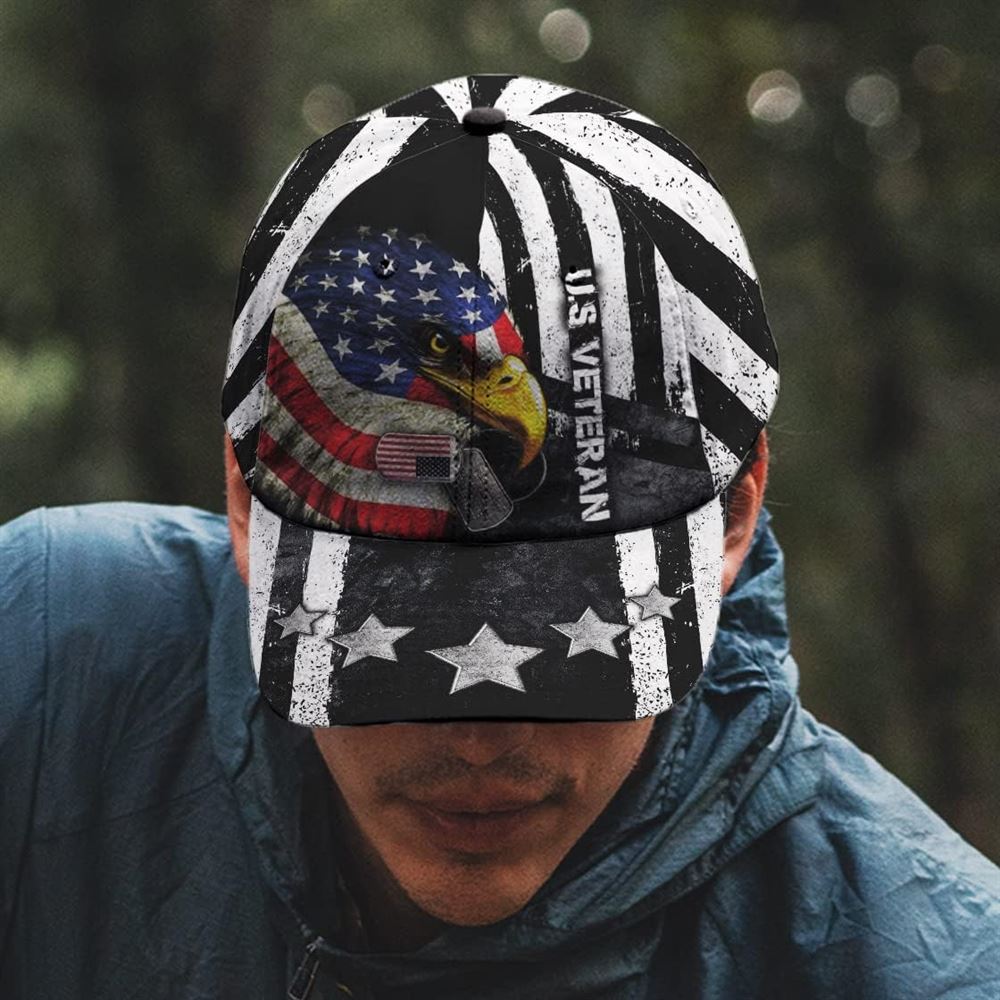 Eagle Us Veteran Baseball Cap, Christian, Jesus Hat Trucker Hats Custom Hats Gifts For Men & Women