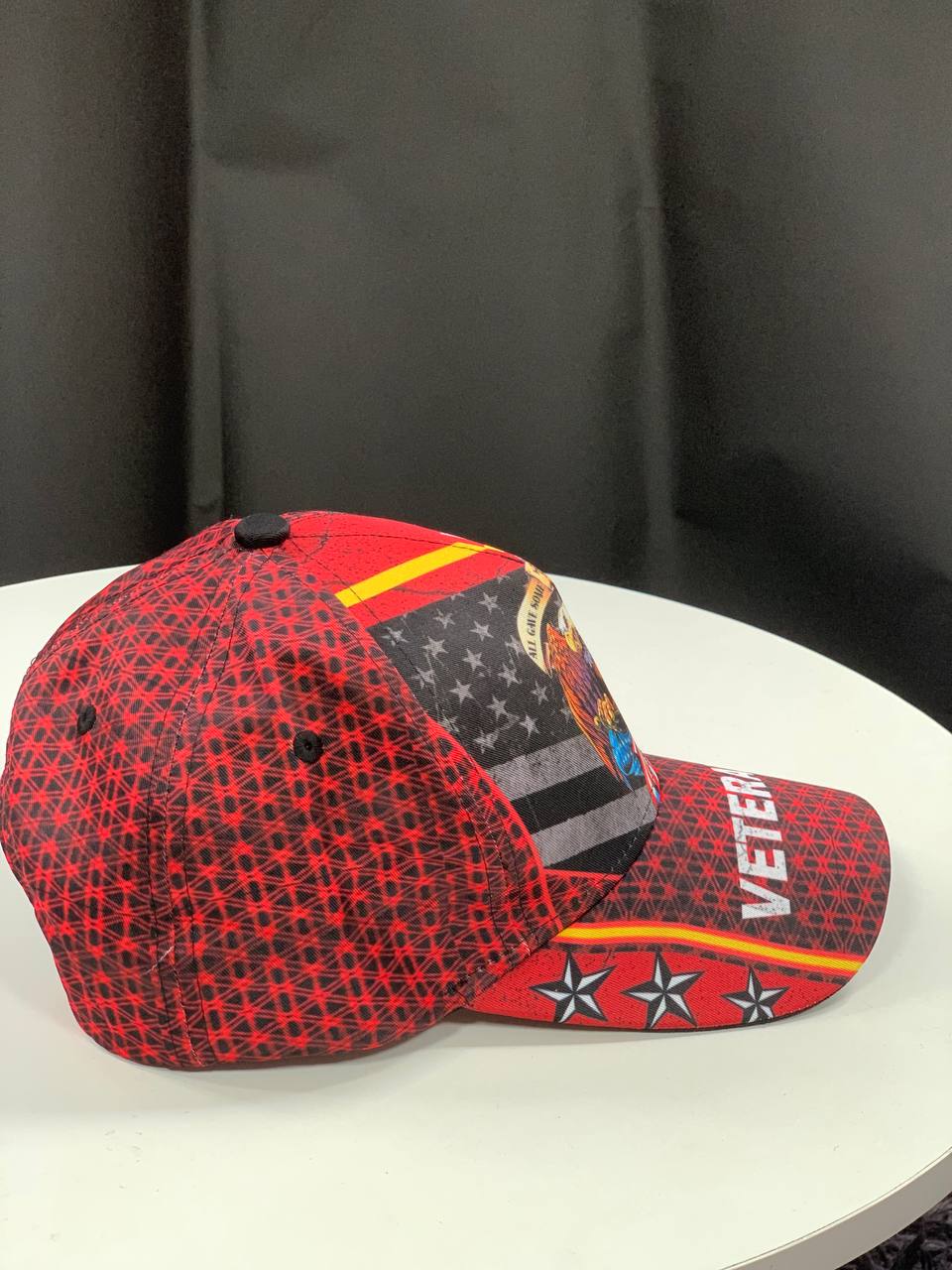 Eagle Veteran America Red Classic Cap Trucker Hats Custom Hats Gifts For Men & Women
