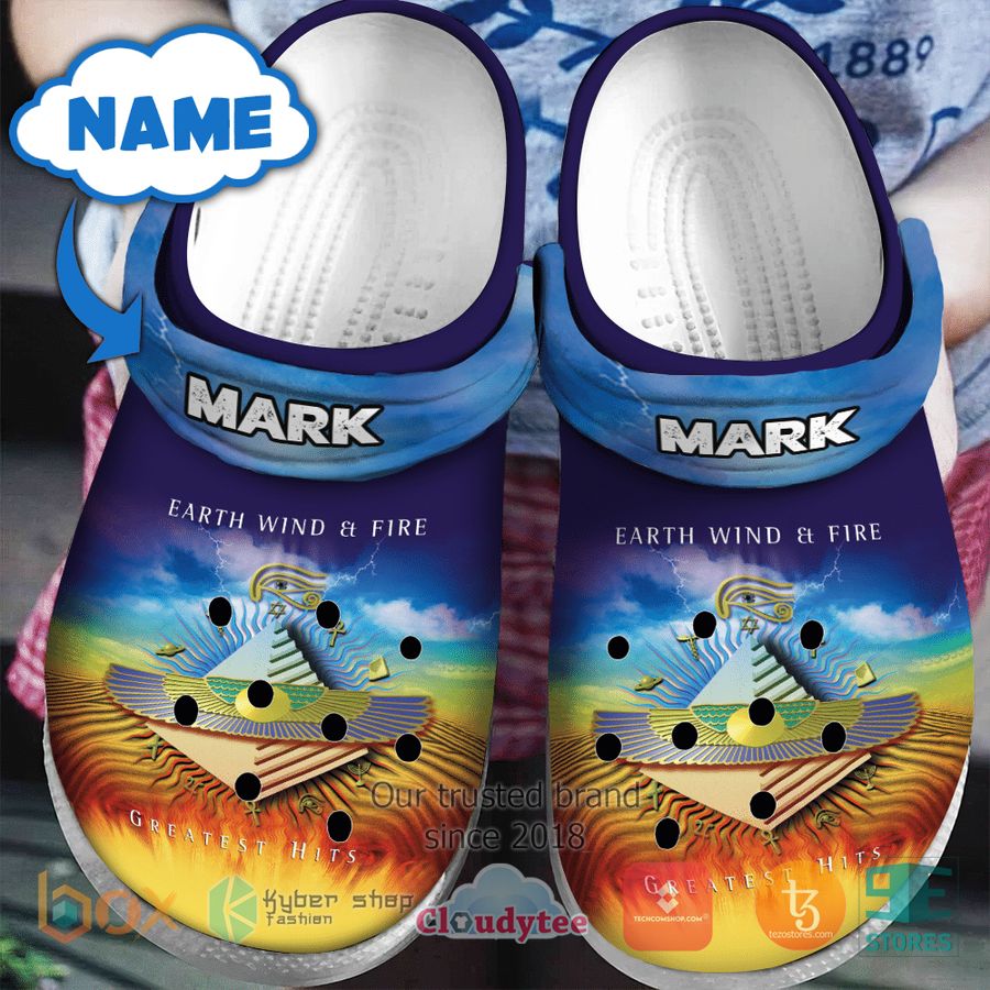 Earth, Wind & Fire Band Music Crocs Crocband Clogs Shoes Comfortable For Men Women and Kids