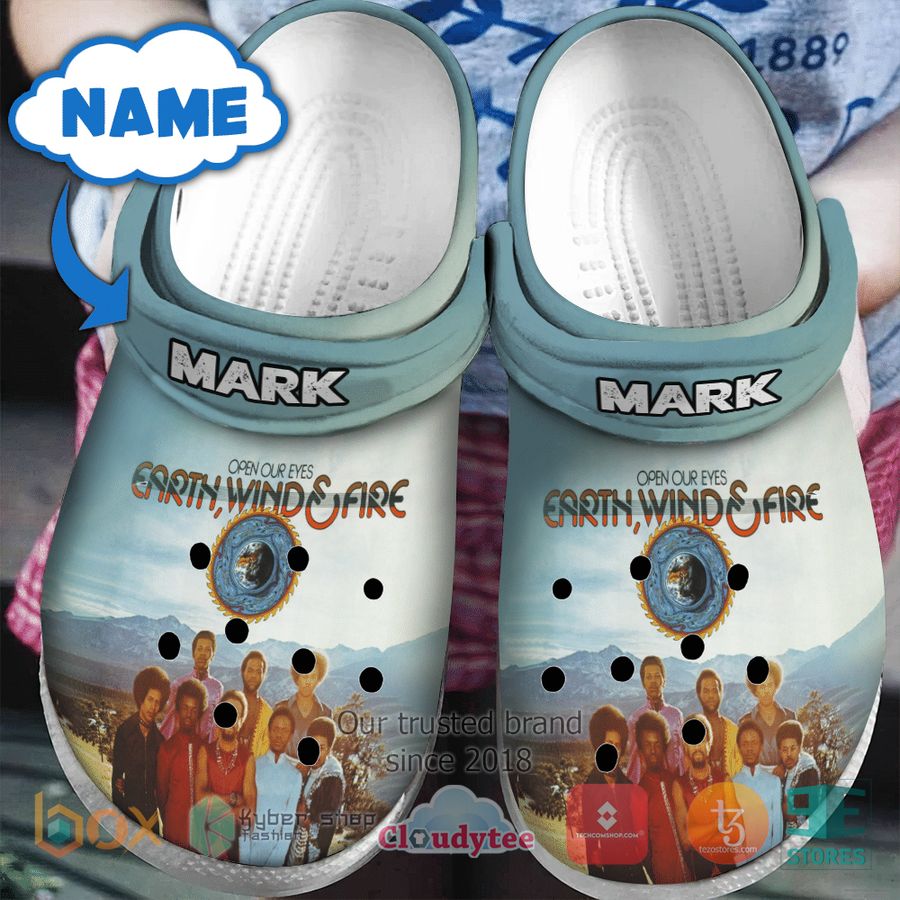 Earth, Wind & Fire Band Music Crocs Crocband Clogs Shoes Comfortable For Men Women and Kids