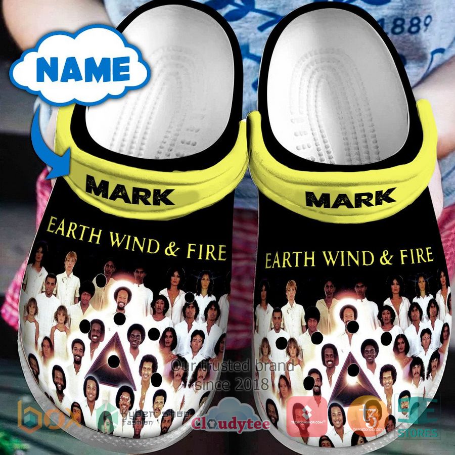 Earth, Wind & Fire Band Music Crocs Crocband Clogs Shoes Comfortable For Men Women and Kids