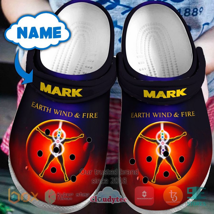 Earth, Wind & Fire Band Music Crocs Crocband Clogs Shoes Comfortable For Men Women and Kids