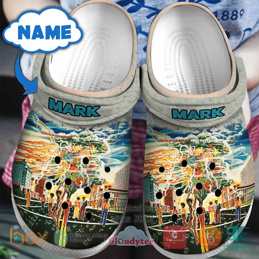 Earth, Wind & Fire Band Music Crocs Crocband Clogs Shoes Comfortable For Men Women and Kids