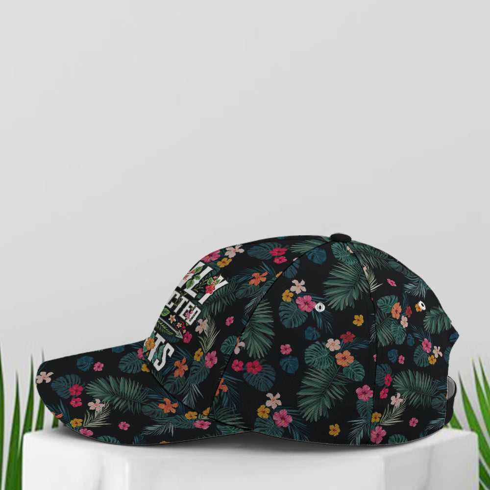 Easily Distracted By Plants Tropical Style Baseball Cap Trucker Hats Custom Hats Gifts For Men & Women