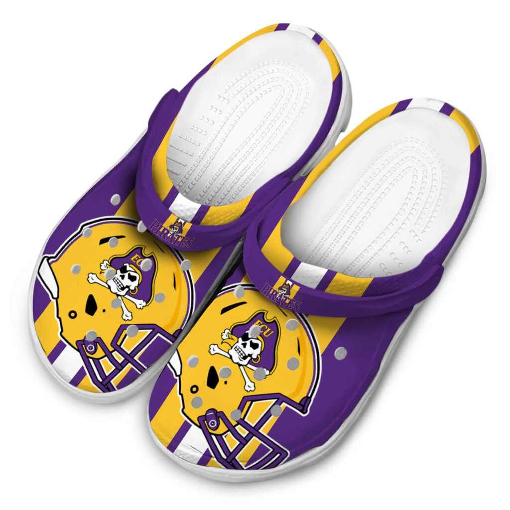 East Carolina Pirates Helmet Stripes ClogTVC1801780 - Image 4