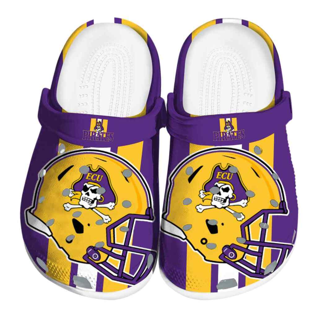 East Carolina Pirates Helmet Stripes ClogTVC1801780