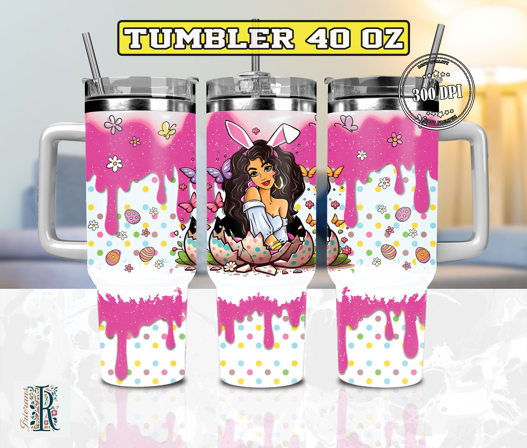 Easter Esmeralda Disney Cartoon Custom Stanley Cup 40 oz 30 oz Tumbler With HandleTVC2301974