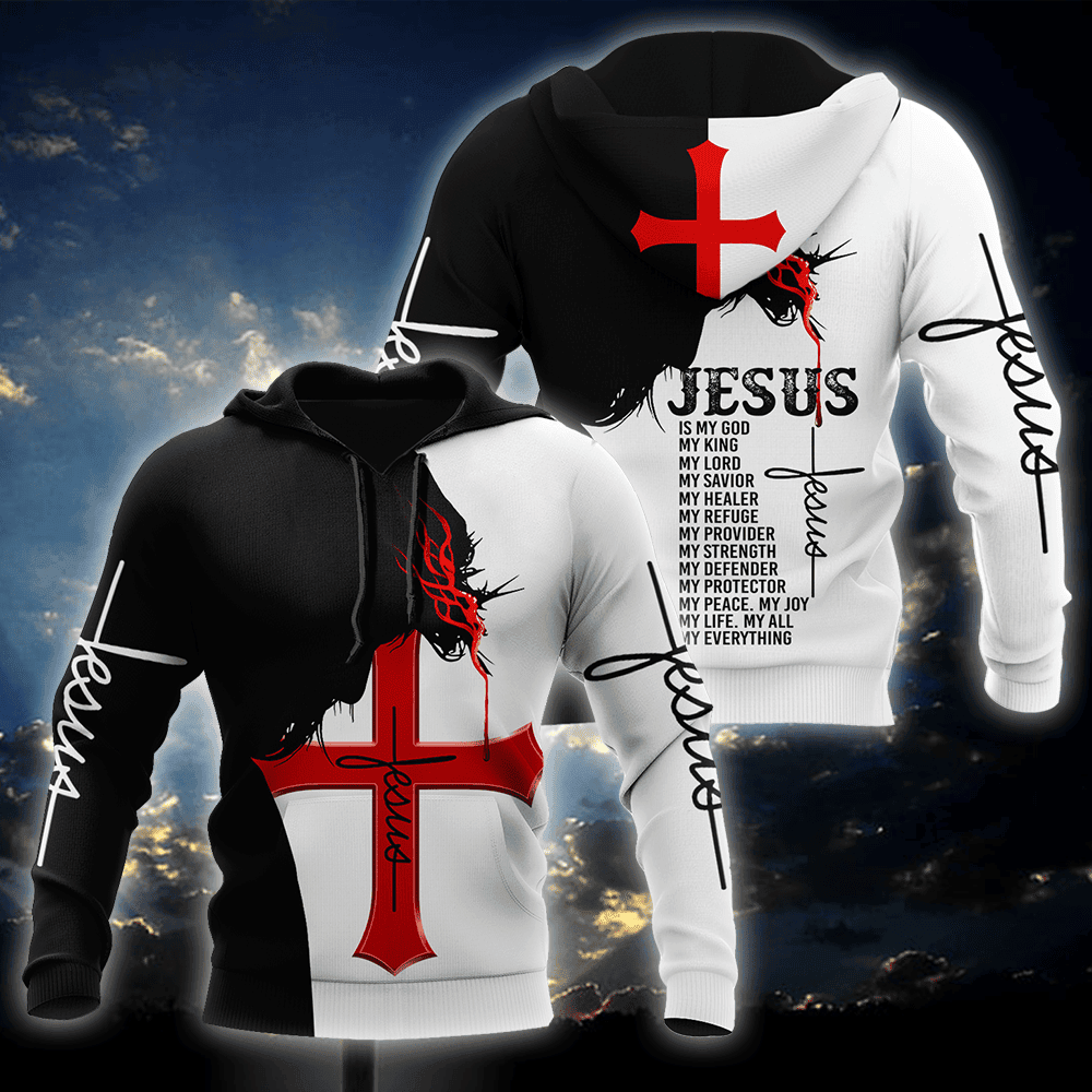 Easter Jesus 3D All Over Print Hoodie, Zip Hoodie