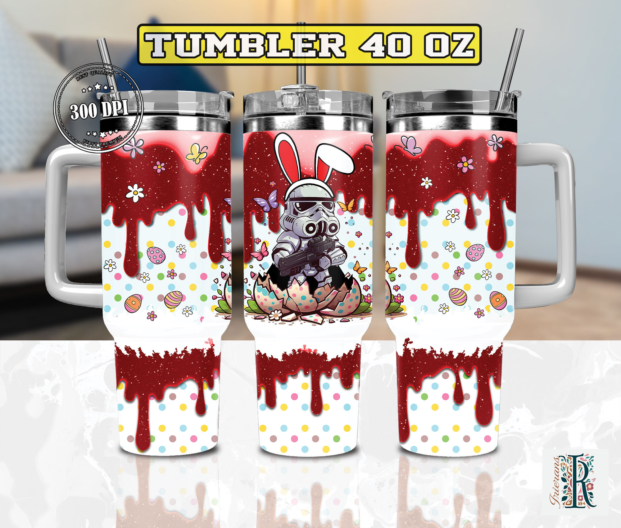 Easter Stormtrooper Star Wars Movies Custom Stanley Cup 40 oz 30 oz Tumbler With HandleTVC2301974