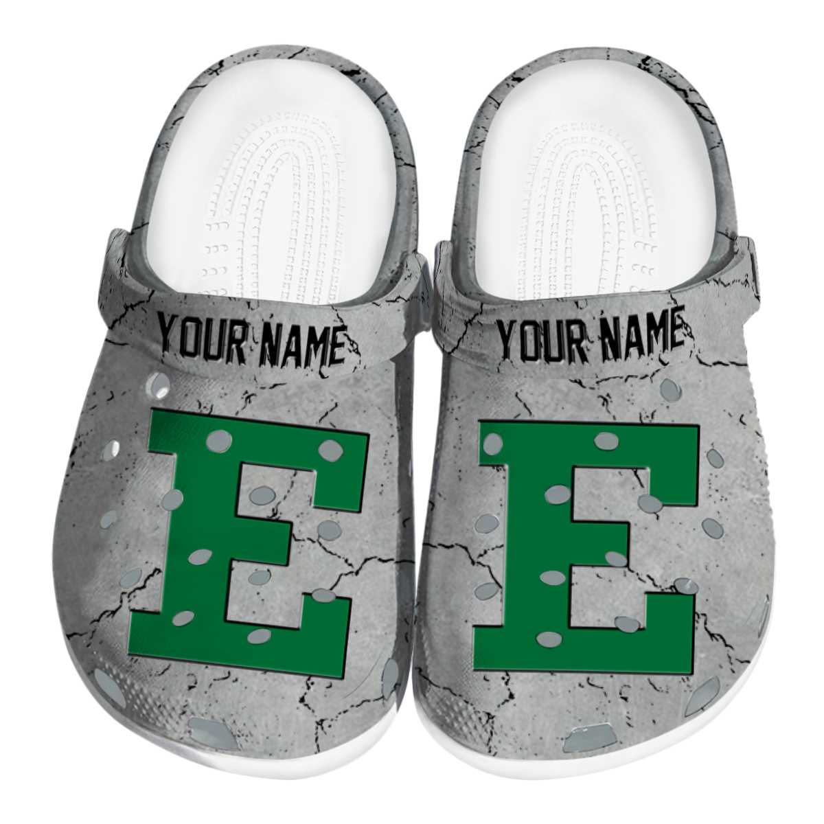 Eastern Michigan Eagles NCAA Sport Crocs Crocband Clogs Shoes Comfortable For Men Women and Kids
