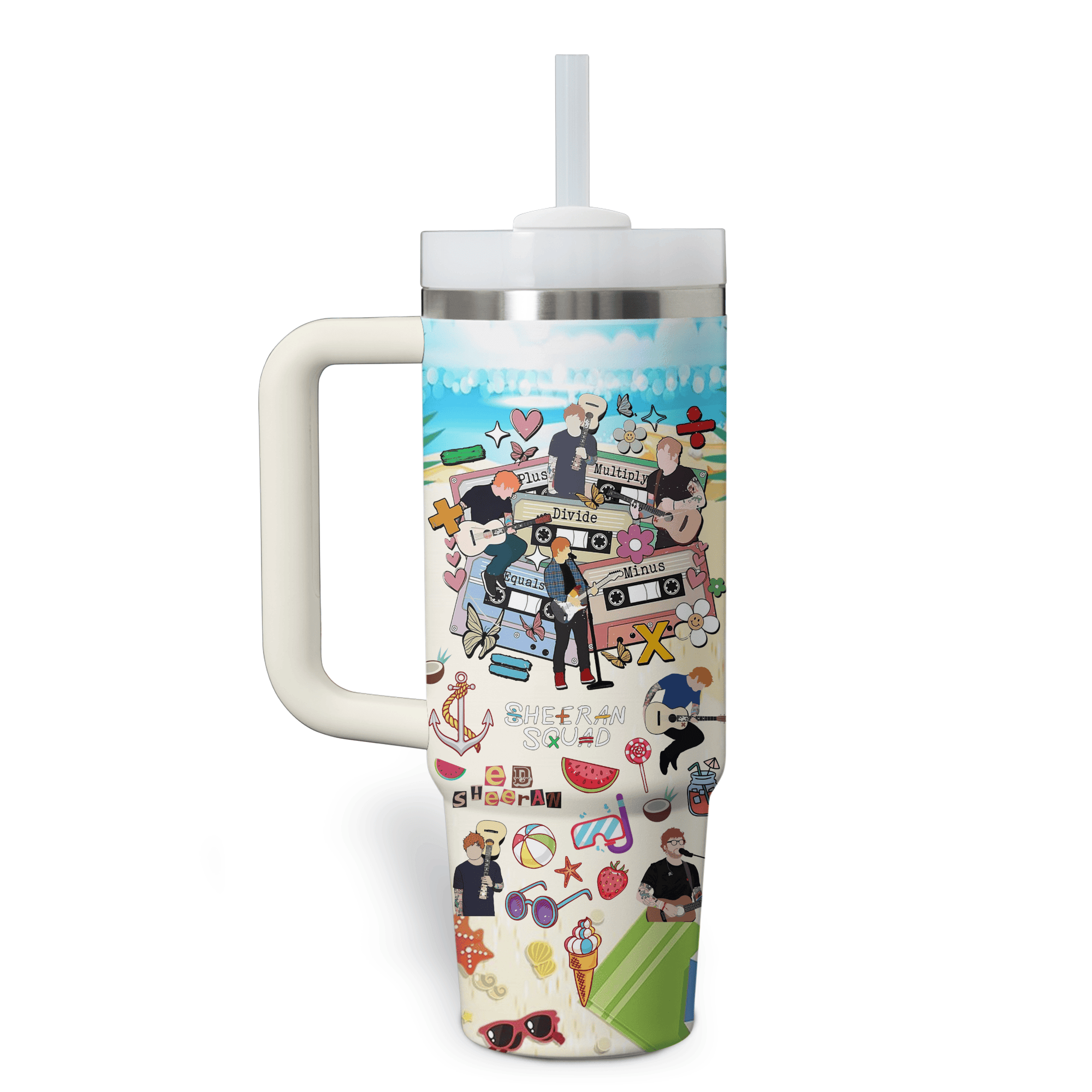 Ed Sheeran Music Custom Stanley Cup 40 oz 30 oz Tumbler With HandleTVC2301766 - Image 3