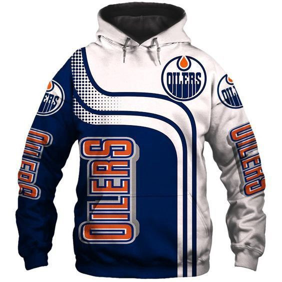 Edmonton Oilers 3D All Over Print Hoodie, Zip Hoodie