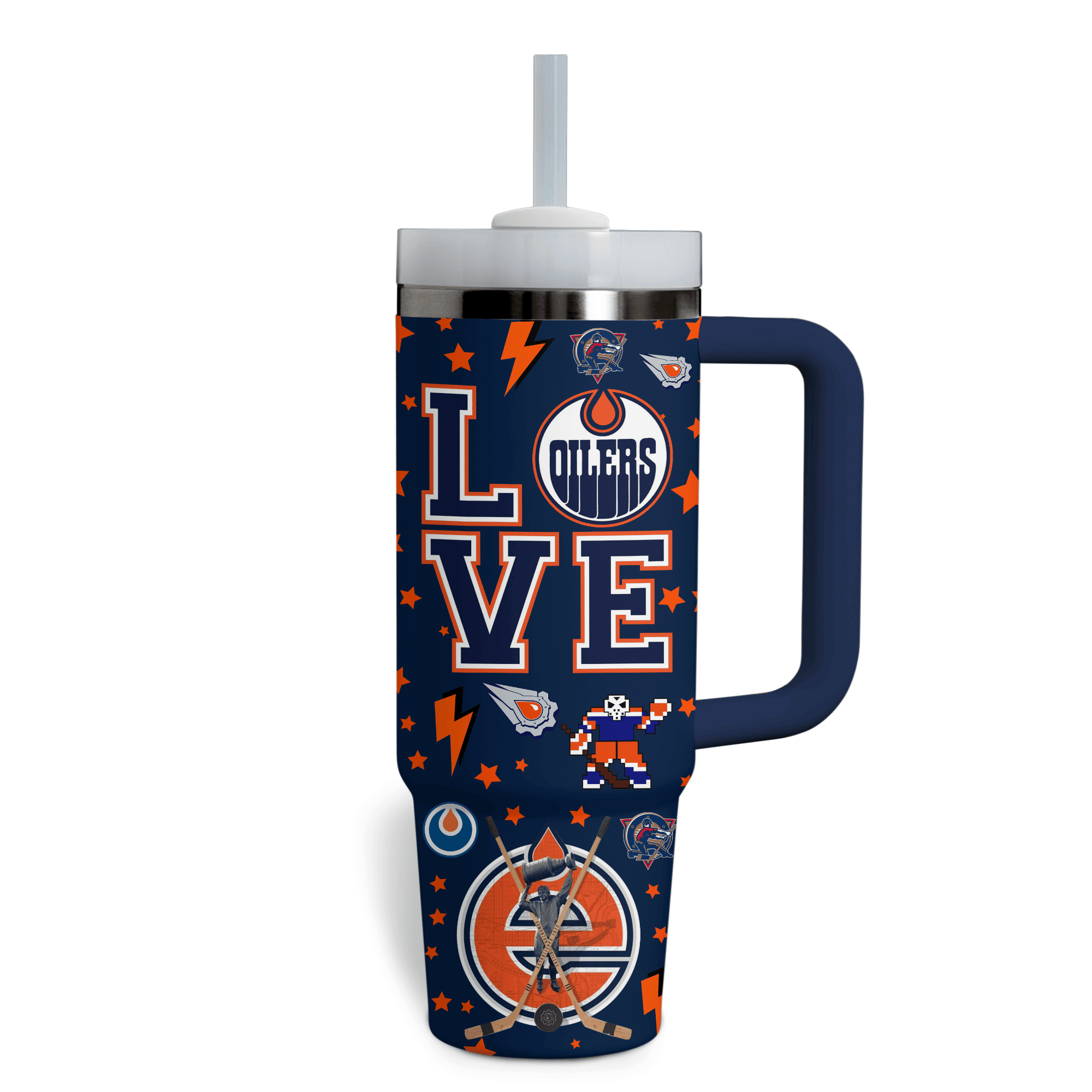 Edmonton Oilers NHL Custom Stanley Cup 40 oz 30 oz Tumbler With HandleTVC2301766 - Image 3