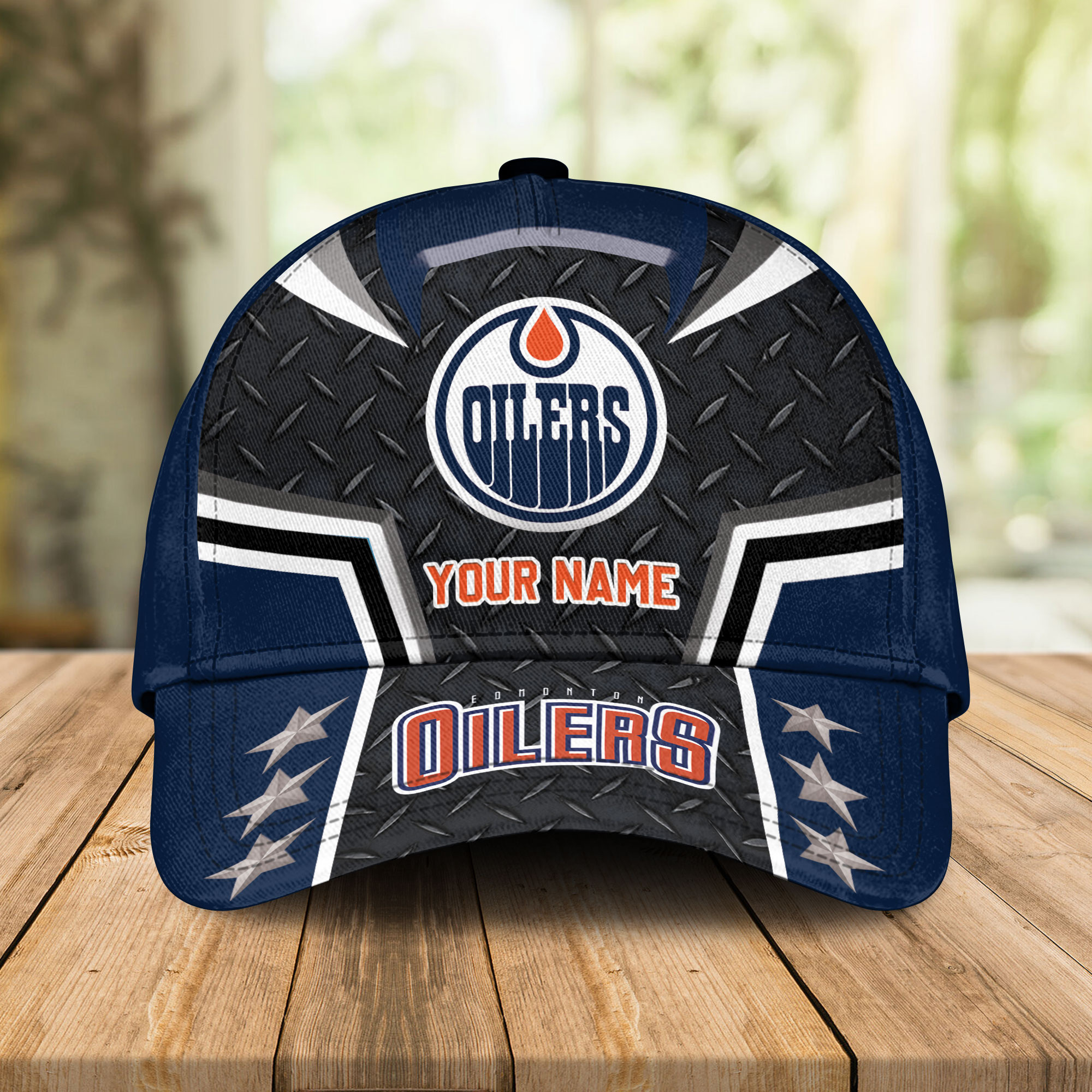Edmonton Oilers NHL New Personalized Classic Cap Gift For Fans  Trucker Hats Custom Hats Gifts For Men & Women