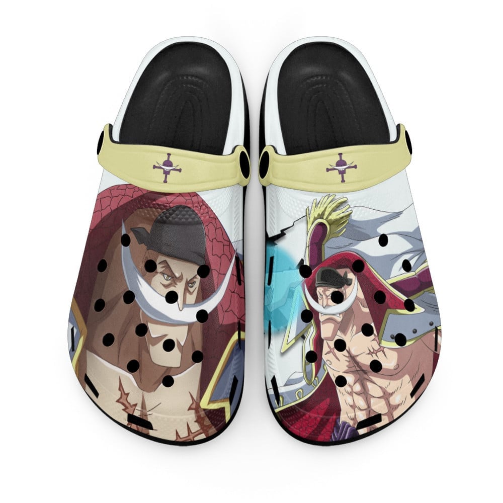 Edward Newgate One Piece Anime Crocs Crocband Clogs Shoes Comfortable For Men Women and Kids