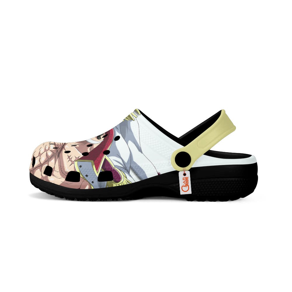 Edward Newgate One Piece Anime Crocs Crocband Clogs Shoes Comfortable For Men Women and Kids - Image 4