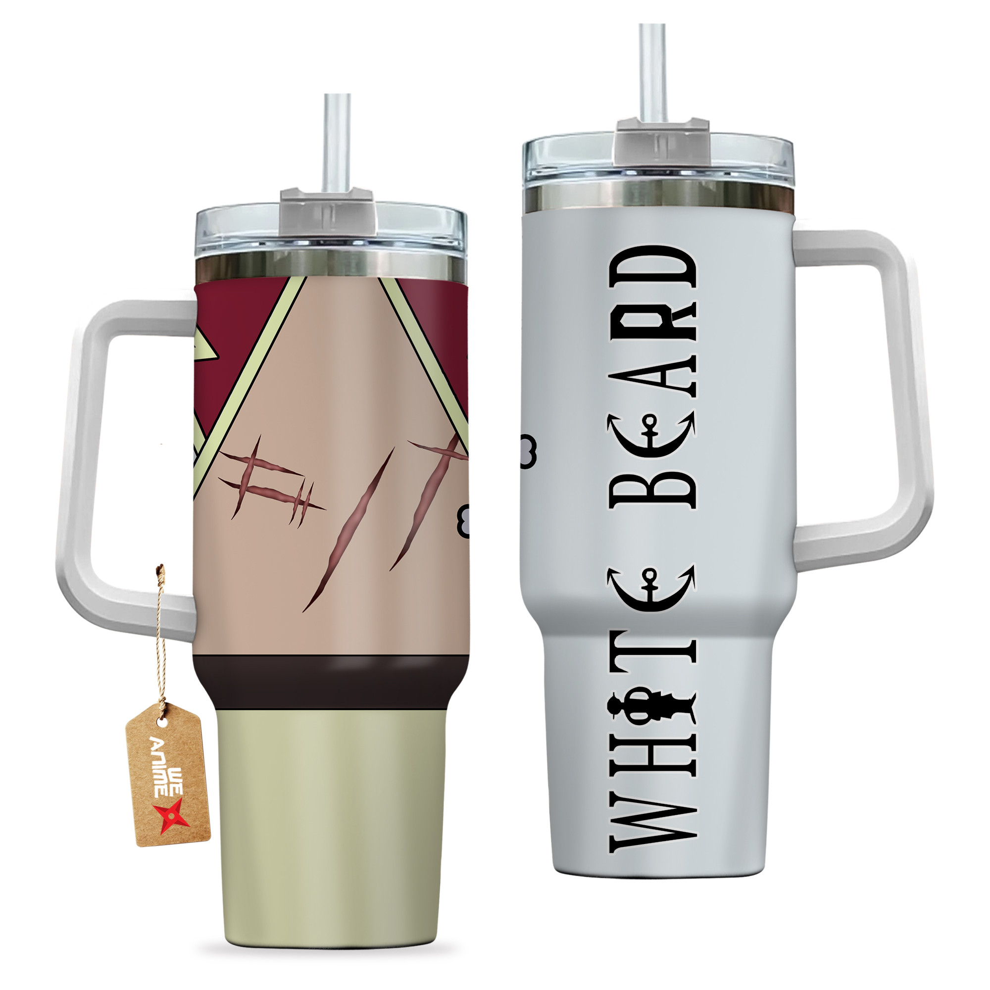 Edward Newgate One Piece Anime Custom Stanley Cup 40 oz 30 oz Tumbler With HandleTVC2301139 - Image 2