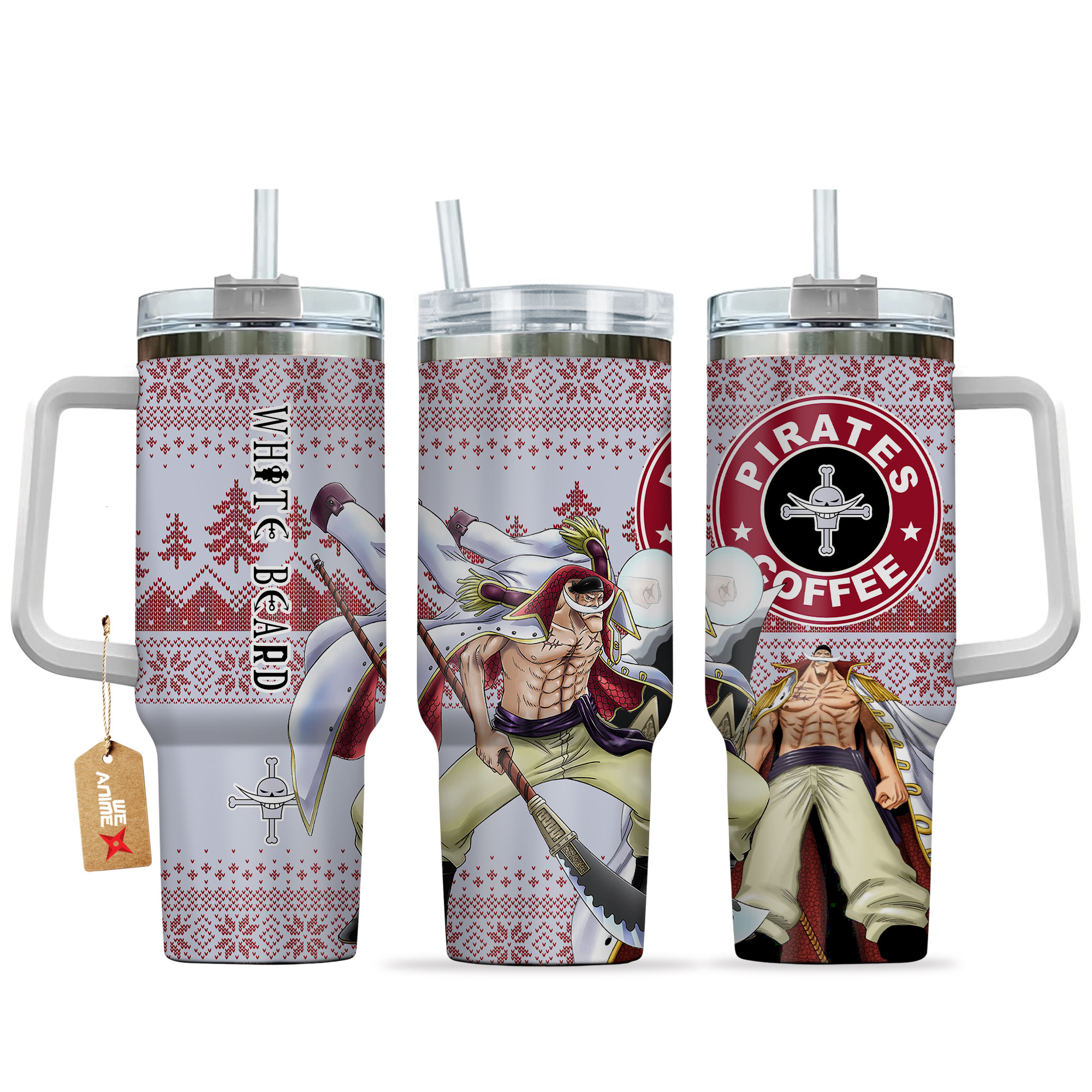 Edward Newgate One Piece Anime Custom Stanley Cup 40 oz 30 oz Tumbler With HandleTVC2301159