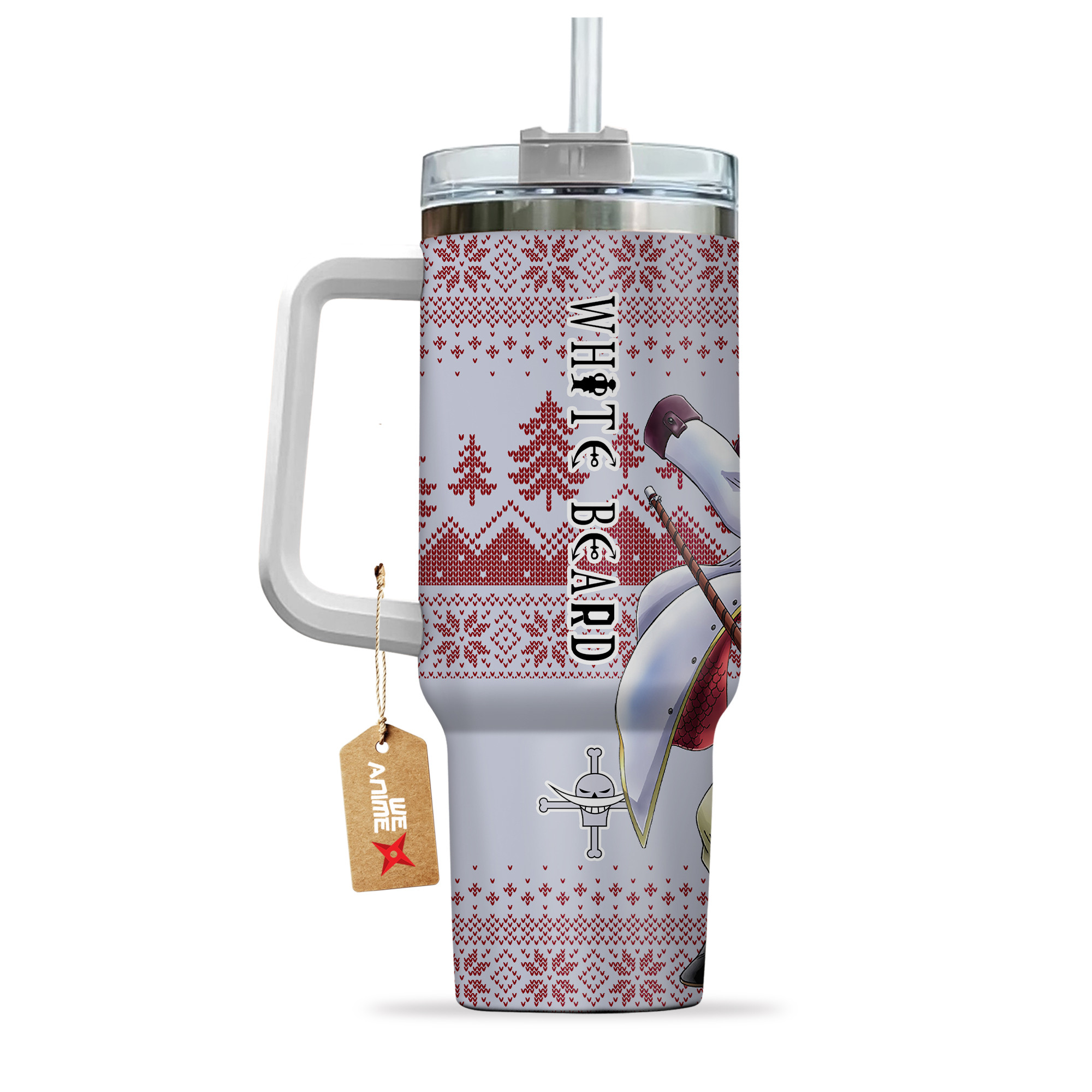 Edward Newgate One Piece Anime Custom Stanley Cup 40 oz 30 oz Tumbler With HandleTVC2301159 - Image 3