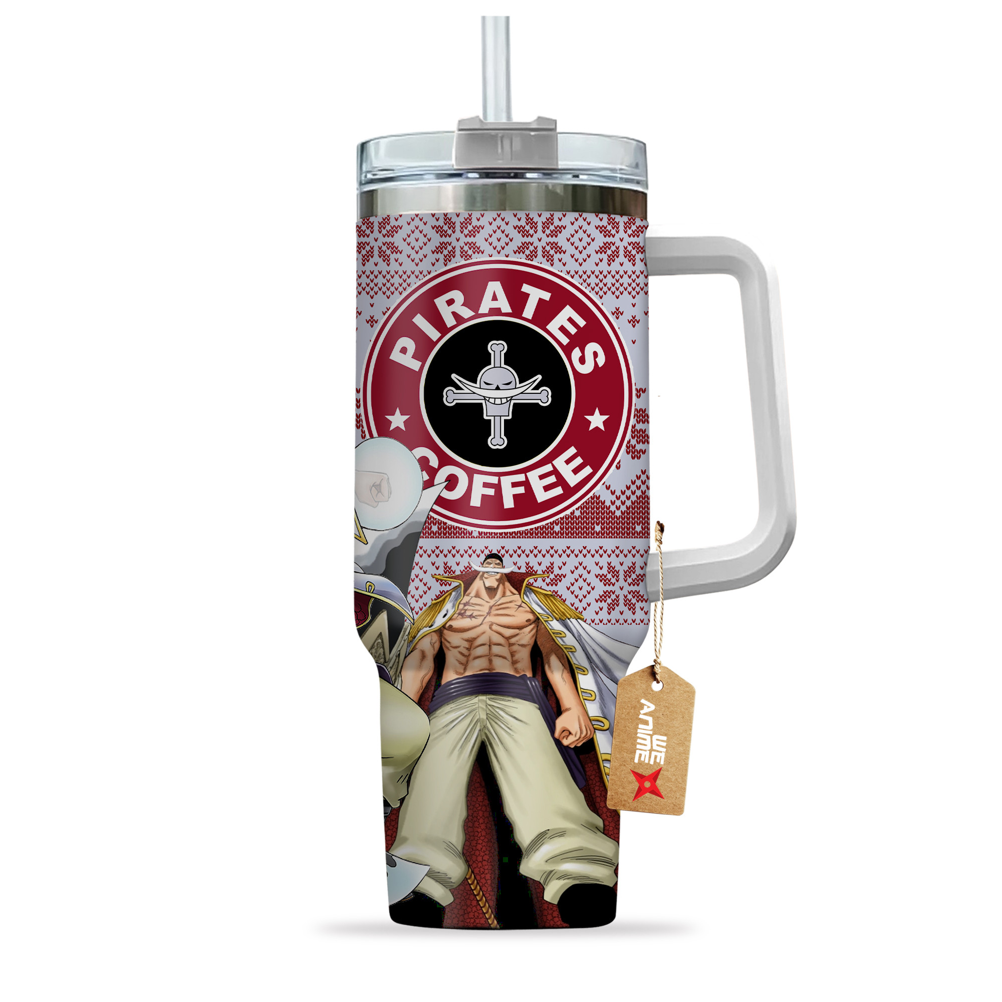 Edward Newgate One Piece Anime Custom Stanley Cup 40 oz 30 oz Tumbler With HandleTVC2301159 - Image 4