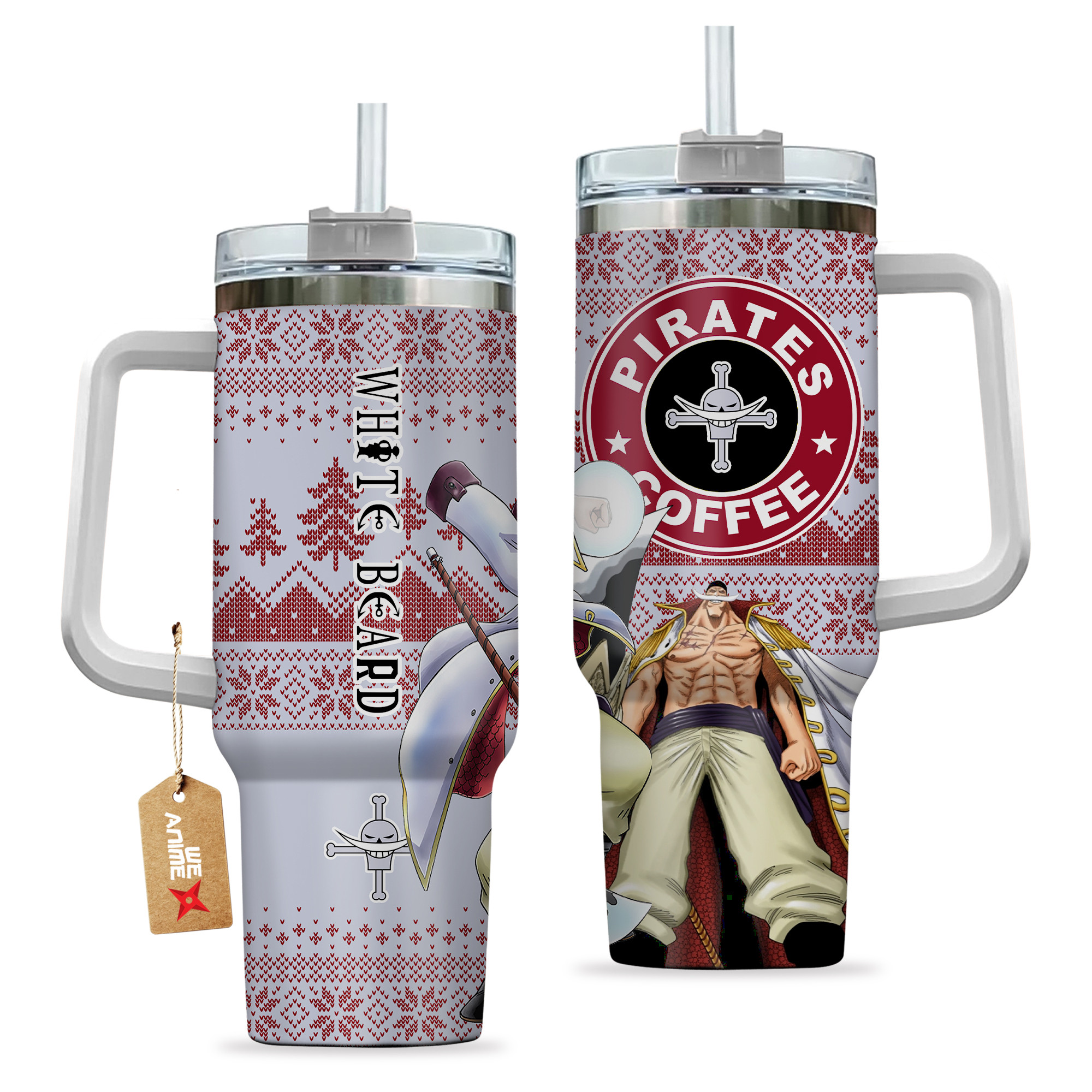 Edward Newgate One Piece Anime Custom Stanley Cup 40 oz 30 oz Tumbler With HandleTVC2301159 - Image 2