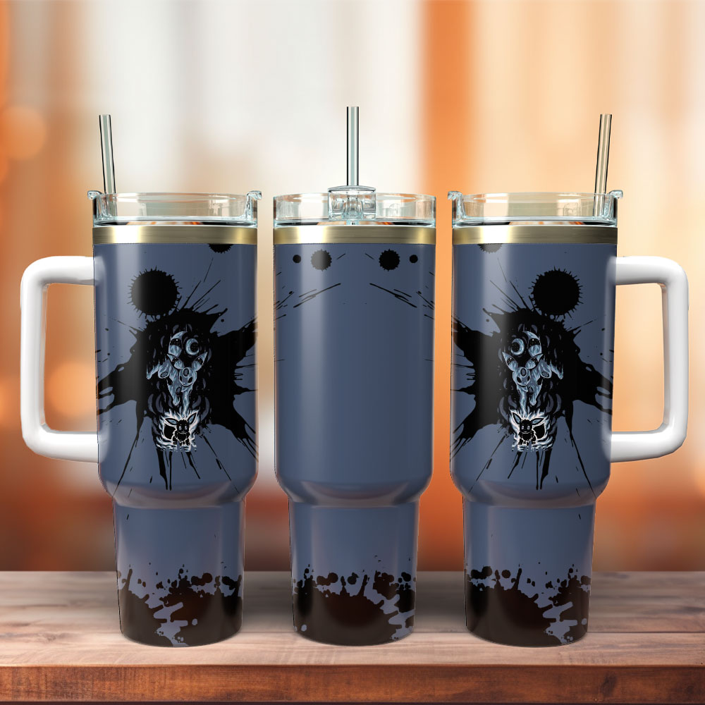 Eevee Pokemon Anime Custom Stanley Cup 40 oz 30 oz Tumbler With HandleTVC2301253