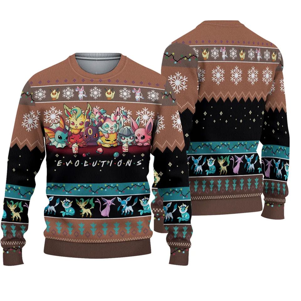 Eevengers PKM Ugly Christmas Sweater