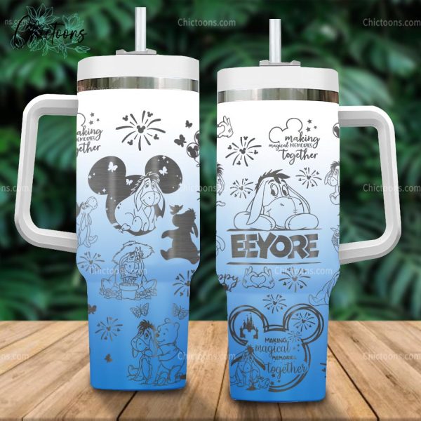 Eeyore Disney Cartoon Custom Stanley Cup 40 oz 30 oz Tumbler With HandleTVC2301255