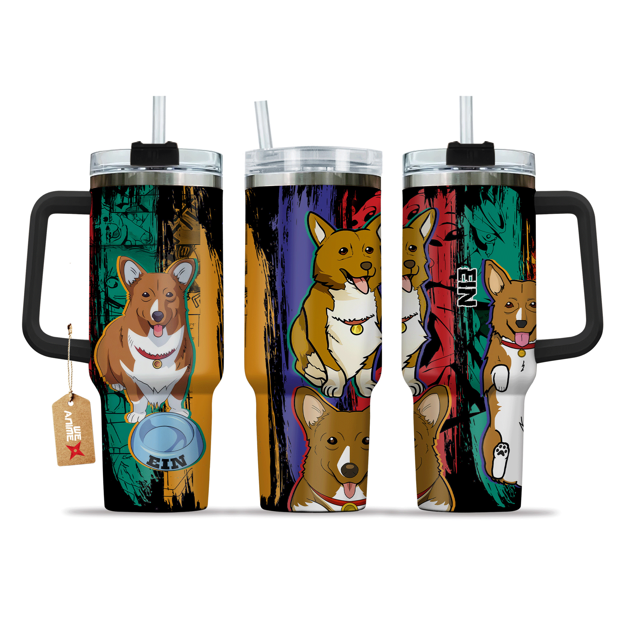 Ein Cowboy Bebop Anime Custom Stanley Cup 40 oz 30 oz Tumbler With HandleTVC2301211