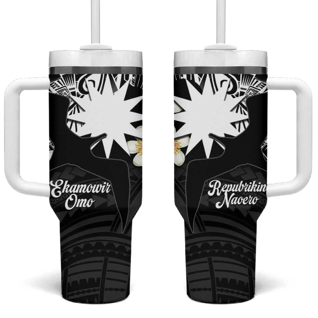 Ekamowir Omo Nauru Naoero Twelvepointed Star Polynesian Tattoo Custom Stanley Cup 40 oz 30 oz Tumbler With HandleTVC2301359