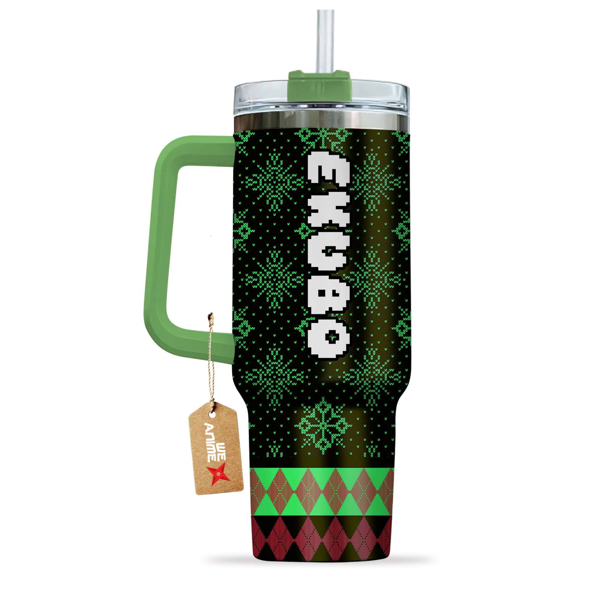 Ekubo Mob Psycho 100 Anime Custom Stanley Cup 40 oz 30 oz Tumbler With HandleTVC2301165 - Image 3