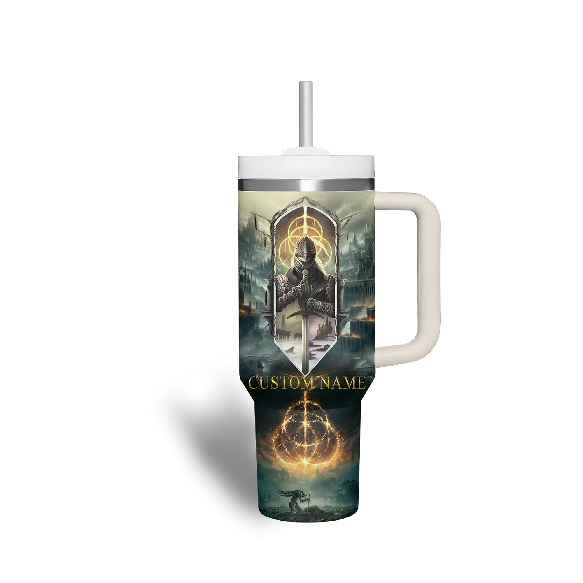 Elden Ring Games Custom Stanley Cup 40 oz 30 oz Tumbler With HandleTVC2301514 - Image 3