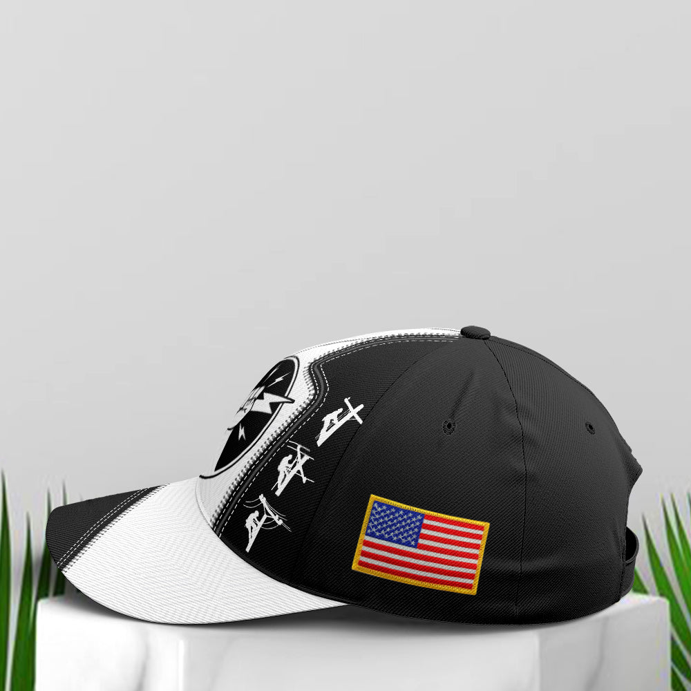 Electrician Baseball Cap For Electrical Engineer Trucker Hats Custom Hats Gifts For Men & Women