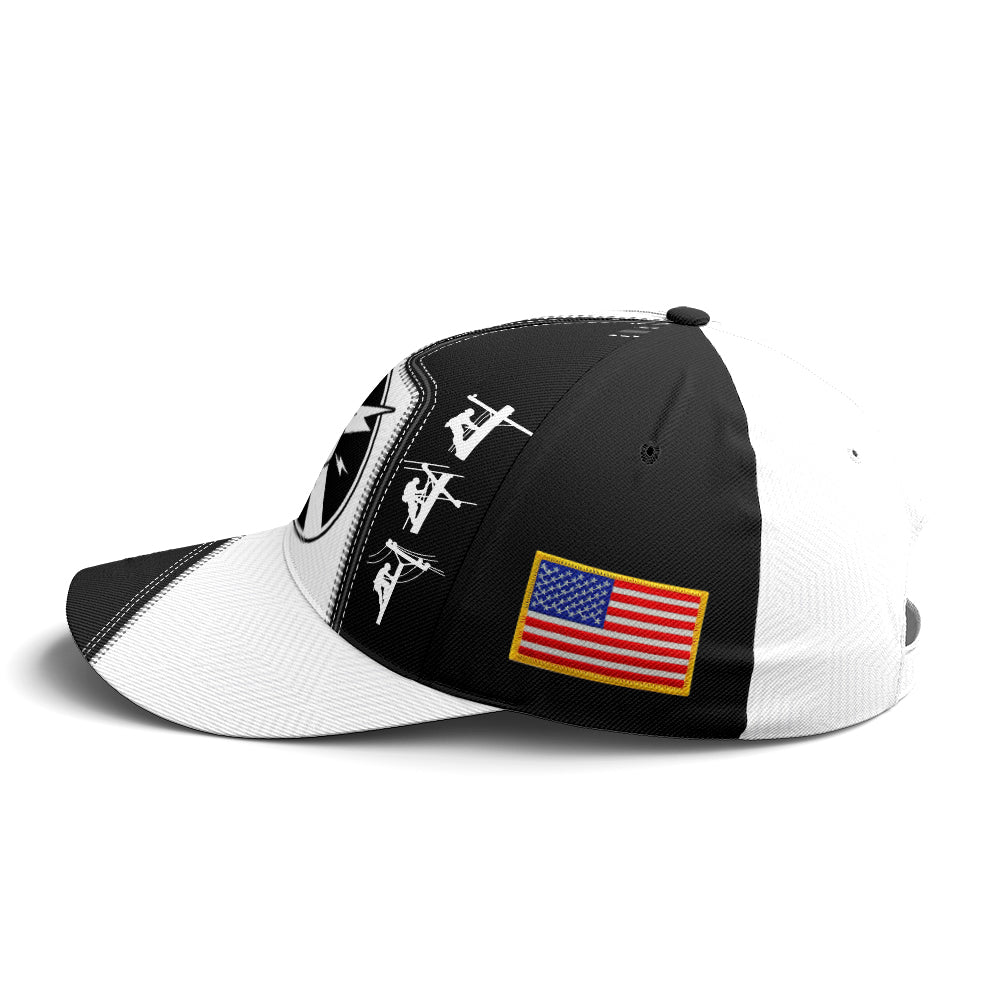 Electrician Baseball Cap For Electrical Engineer Trucker Hats Custom Hats Gifts For Men & Women