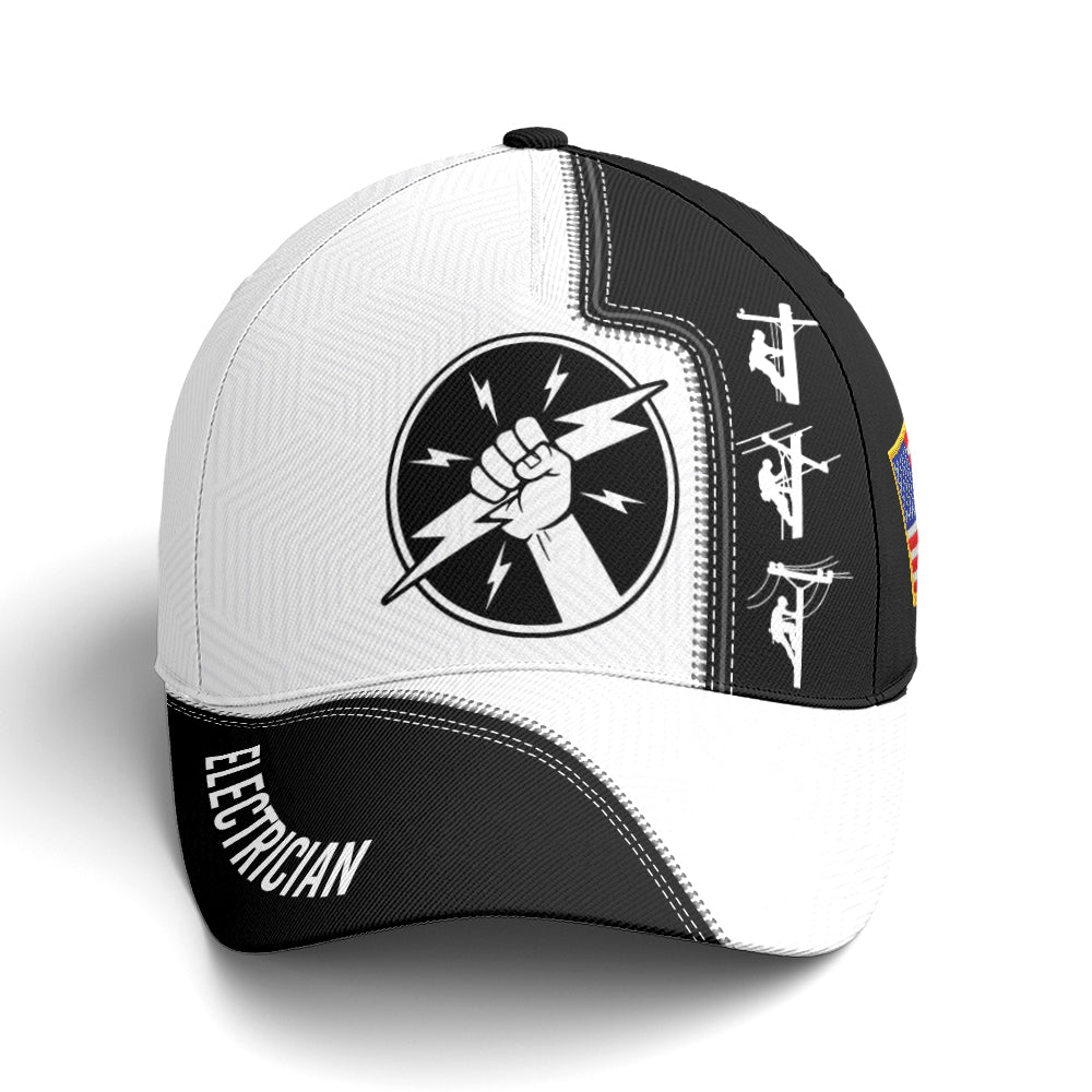 Electrician Baseball Cap For Electrical Engineer Trucker Hats Custom Hats Gifts For Men & Women