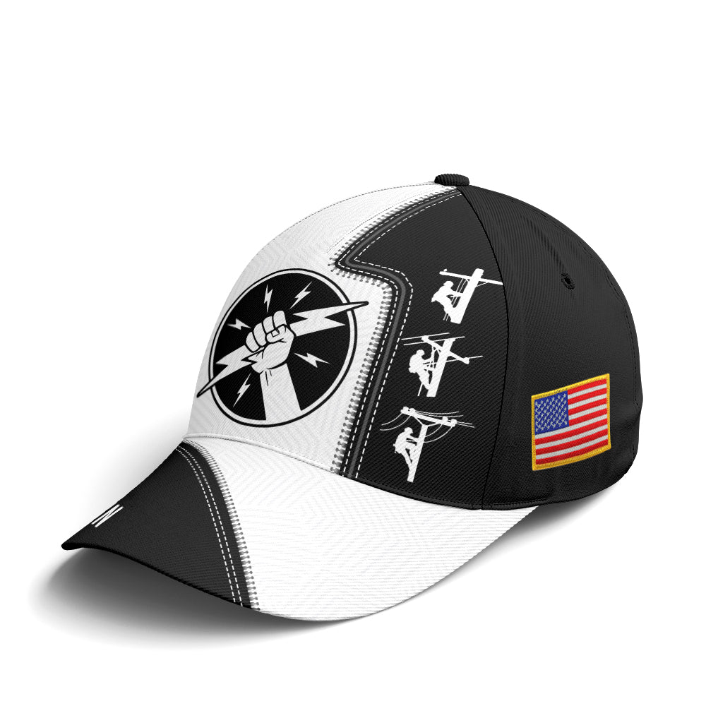 Electrician Baseball Cap For Electrical Engineer Trucker Hats Custom Hats Gifts For Men & Women