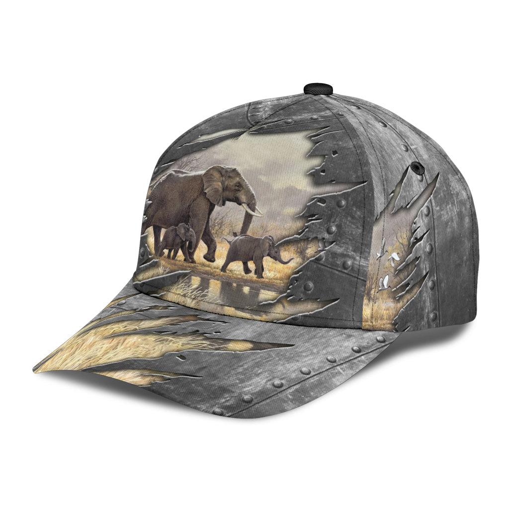 Elephant Classic Cap, Gift for Elephant Lovers Trucker Hats Custom Hats Gifts For Men & Women