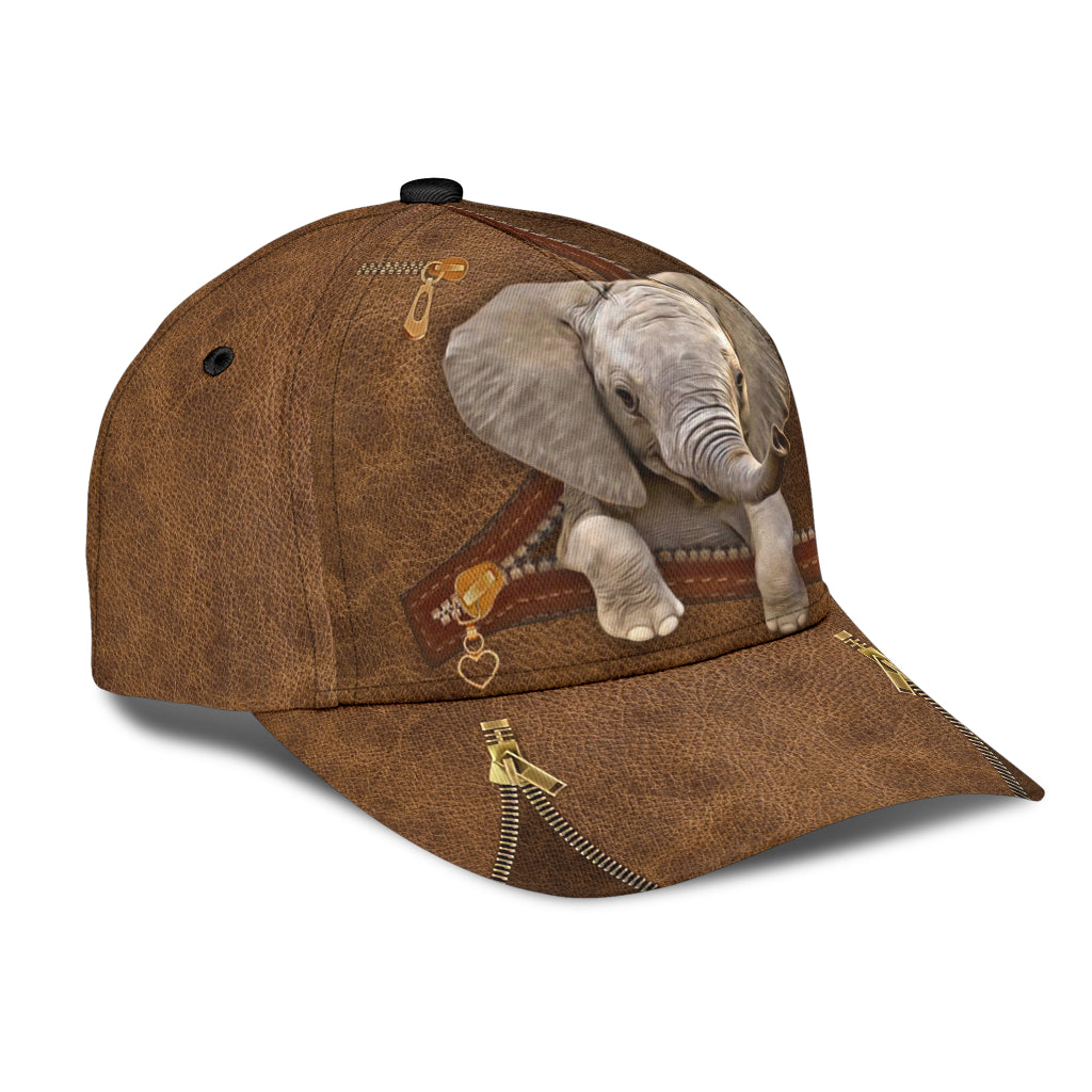 Elephant Classic Cap, Gift for Elephant Lovers Trucker Hats Custom Hats Gifts For Men & Women