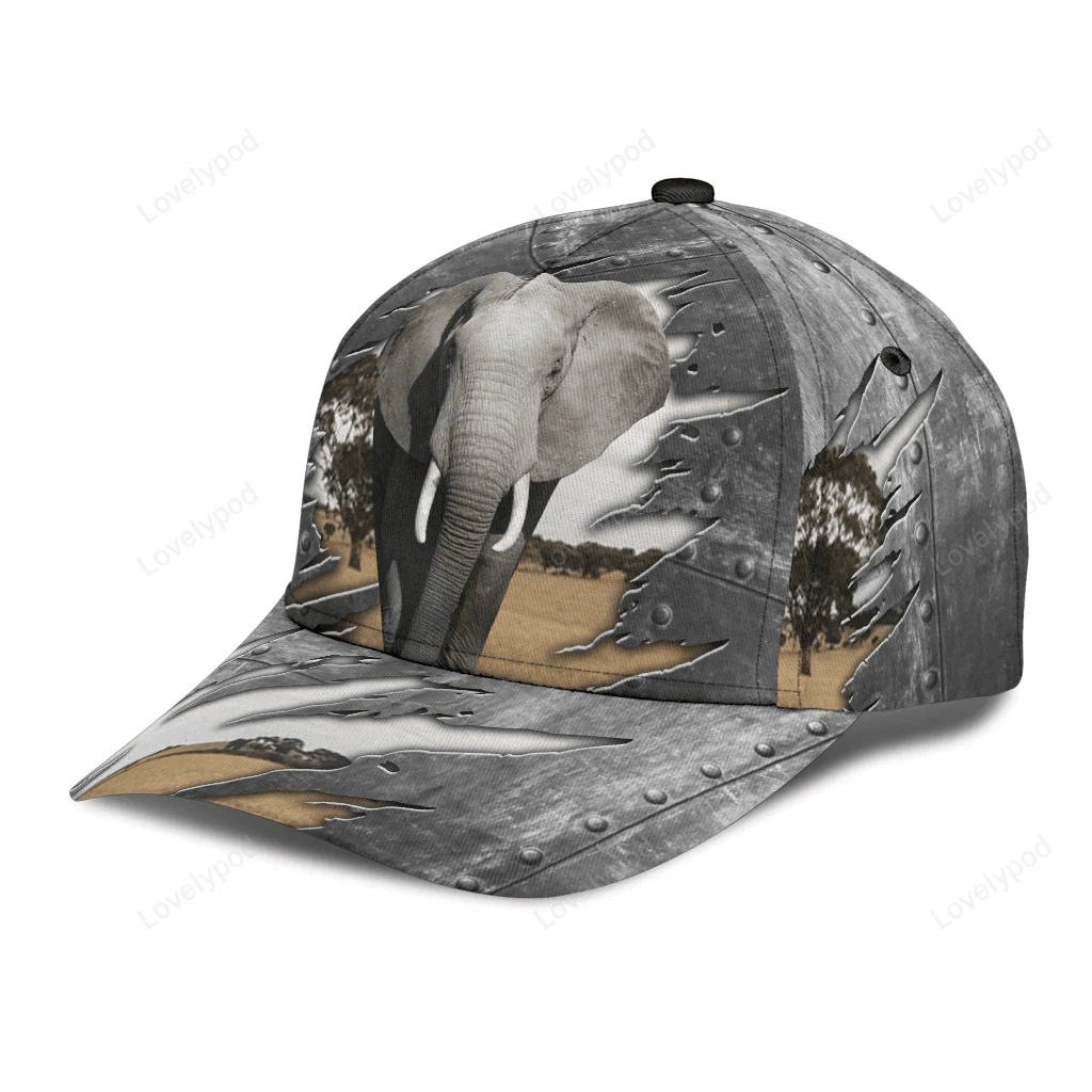 Elephant Classic Cap, Gift for Elephant Lovers Trucker Hats Custom Hats Gifts For Men & Women