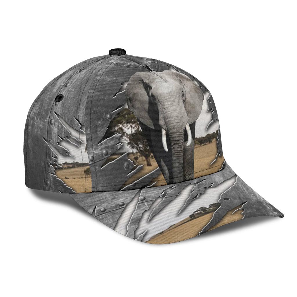 Elephant Classic Cap, Gift for Elephant Lovers Trucker Hats Custom Hats Gifts For Men & Women