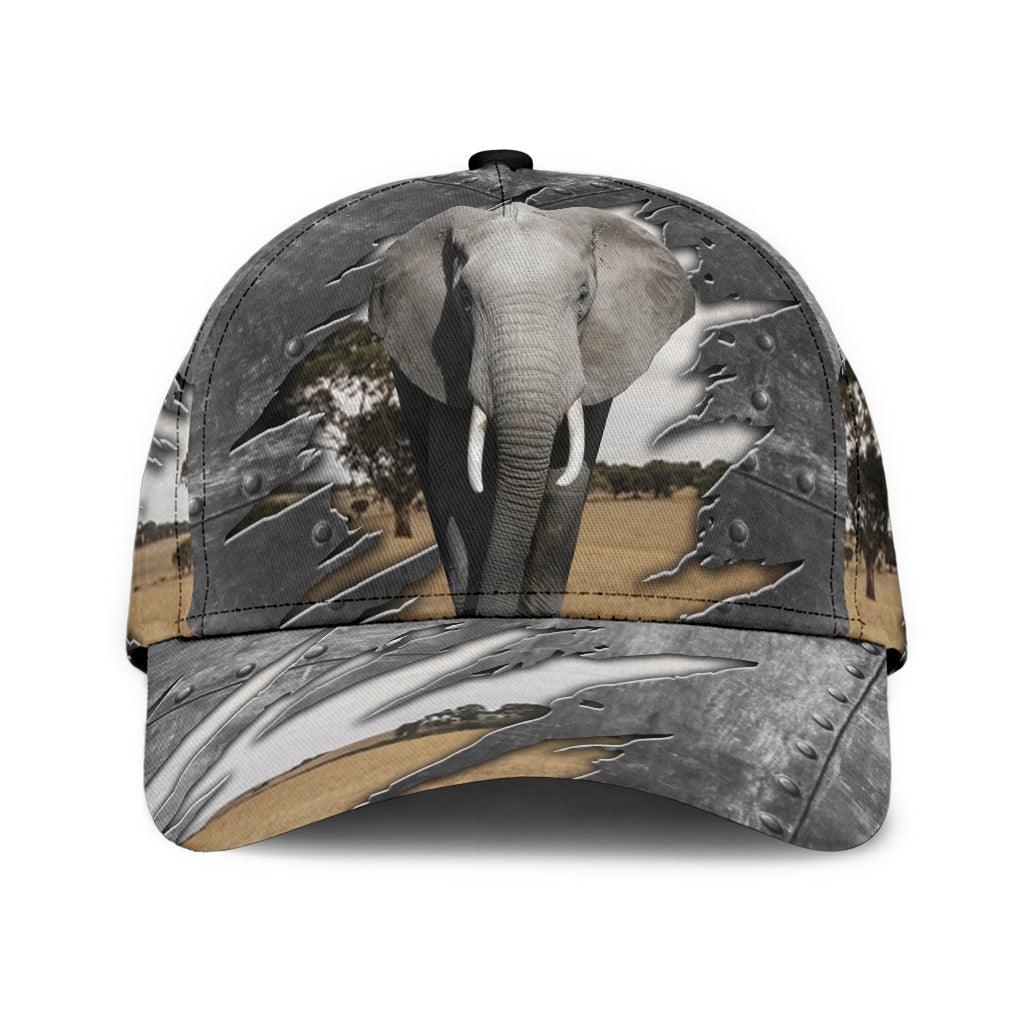 Elephant Classic Cap, Gift for Elephant Lovers Trucker Hats Custom Hats Gifts For Men & Women