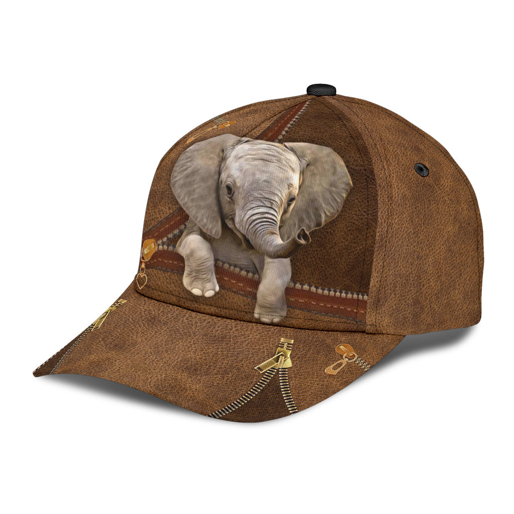 Elephant Classic Cap, Gift for Elephant Lovers Trucker Hats Custom Hats Gifts For Men & Women