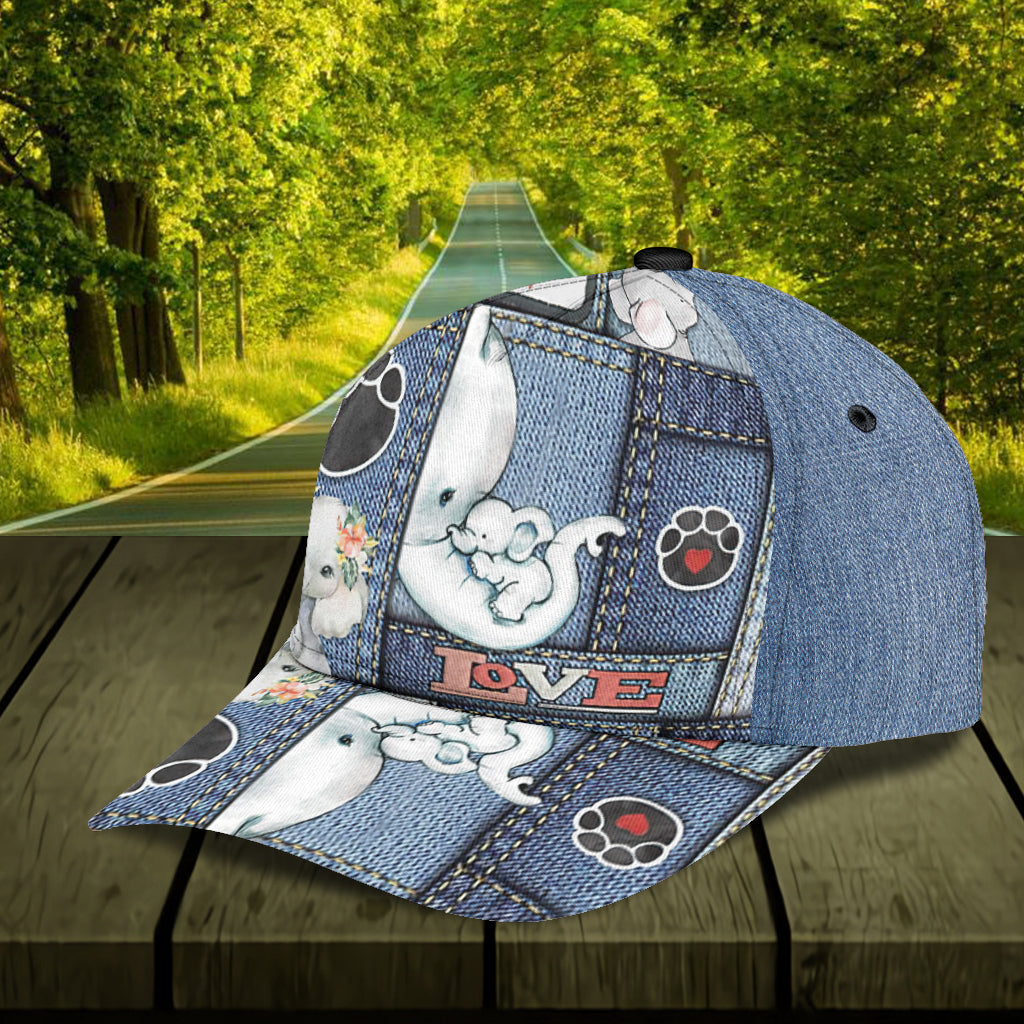 Elephant Classic Cap, Gift for Elephant Lovers Trucker Hats Custom Hats Gifts For Men & Women