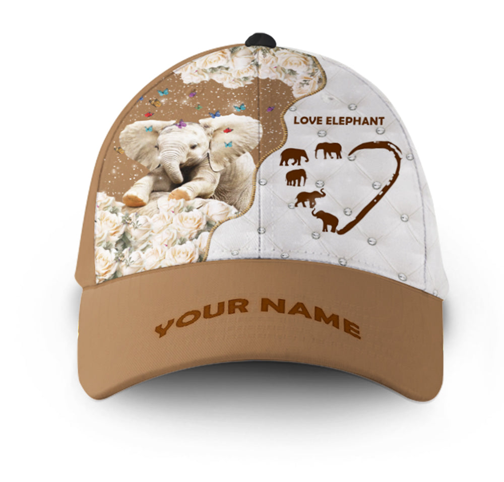 Elephant Customized Hat Classic Cap Trucker Hats Custom Hats Gifts For Men & Women