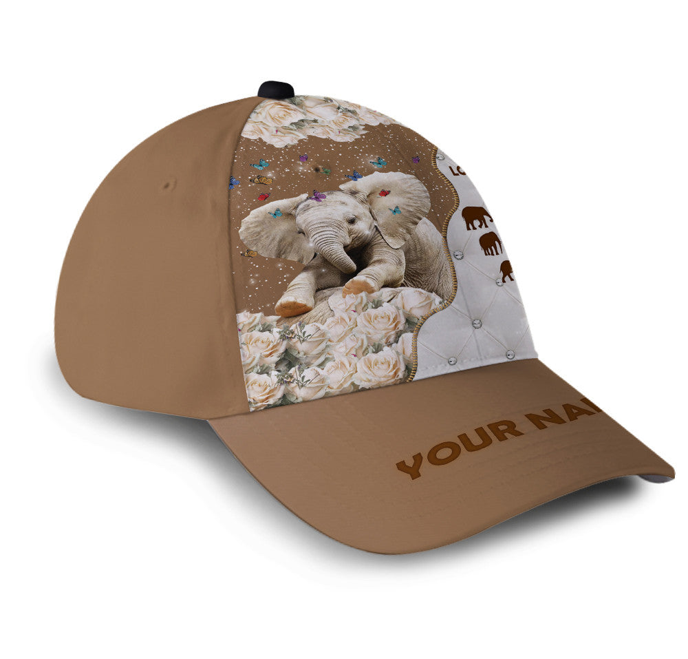Elephant Customized Hat Classic Cap Trucker Hats Custom Hats Gifts For Men & Women