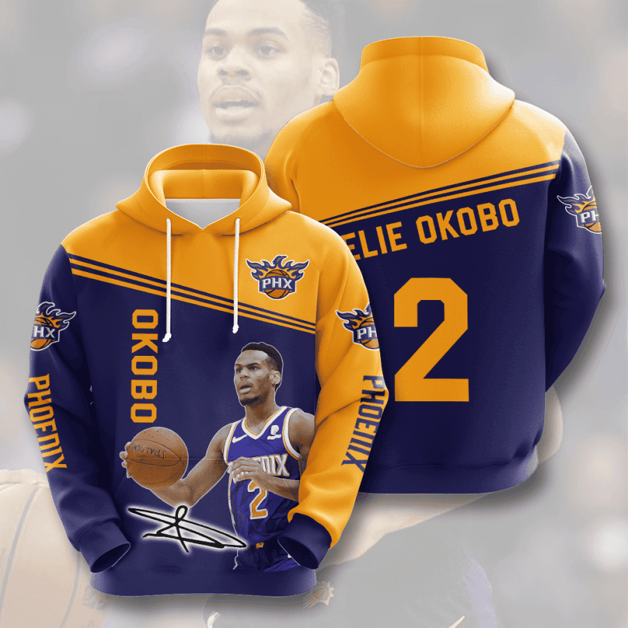 Elie Okobo Phoenix Suns 3D All Over Print Hoodie, Zip Hoodie
