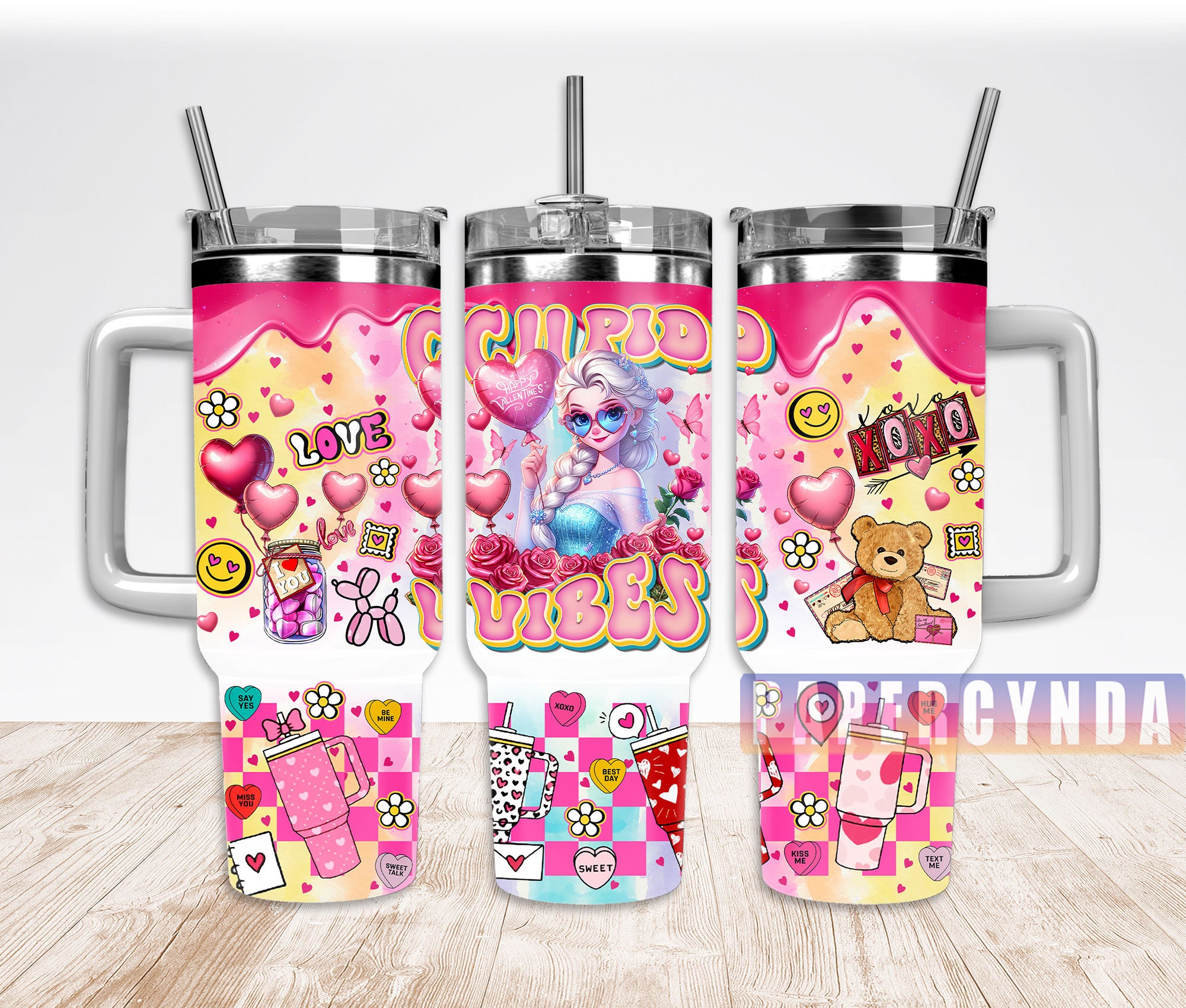 Elsa Frozen Custom Stanley Cup 40 oz 30 oz Tumbler With HandleTVC2301835